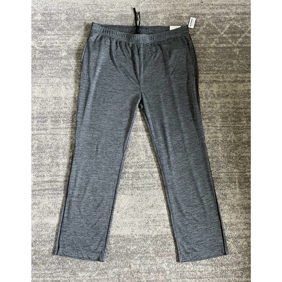 Old Navy Active Mens XXL Athletic Pants Gray Pockets Breathable Straight NWT P6 - Picture 1 of 12